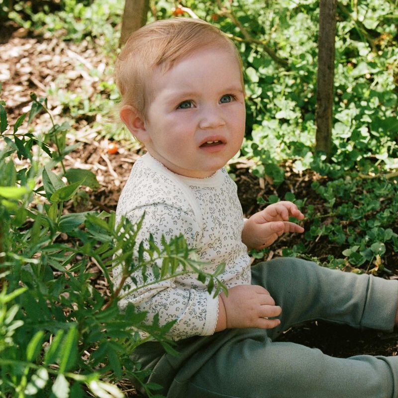 Nature Baby Long Sleeve Bodysuit image number 1